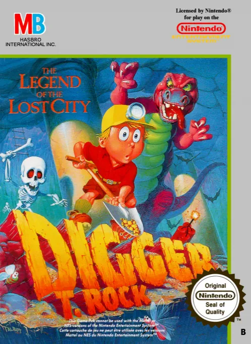 Digger T. Rock - The Legend of the Lost City (Asia) (En) (Unlicensed)
